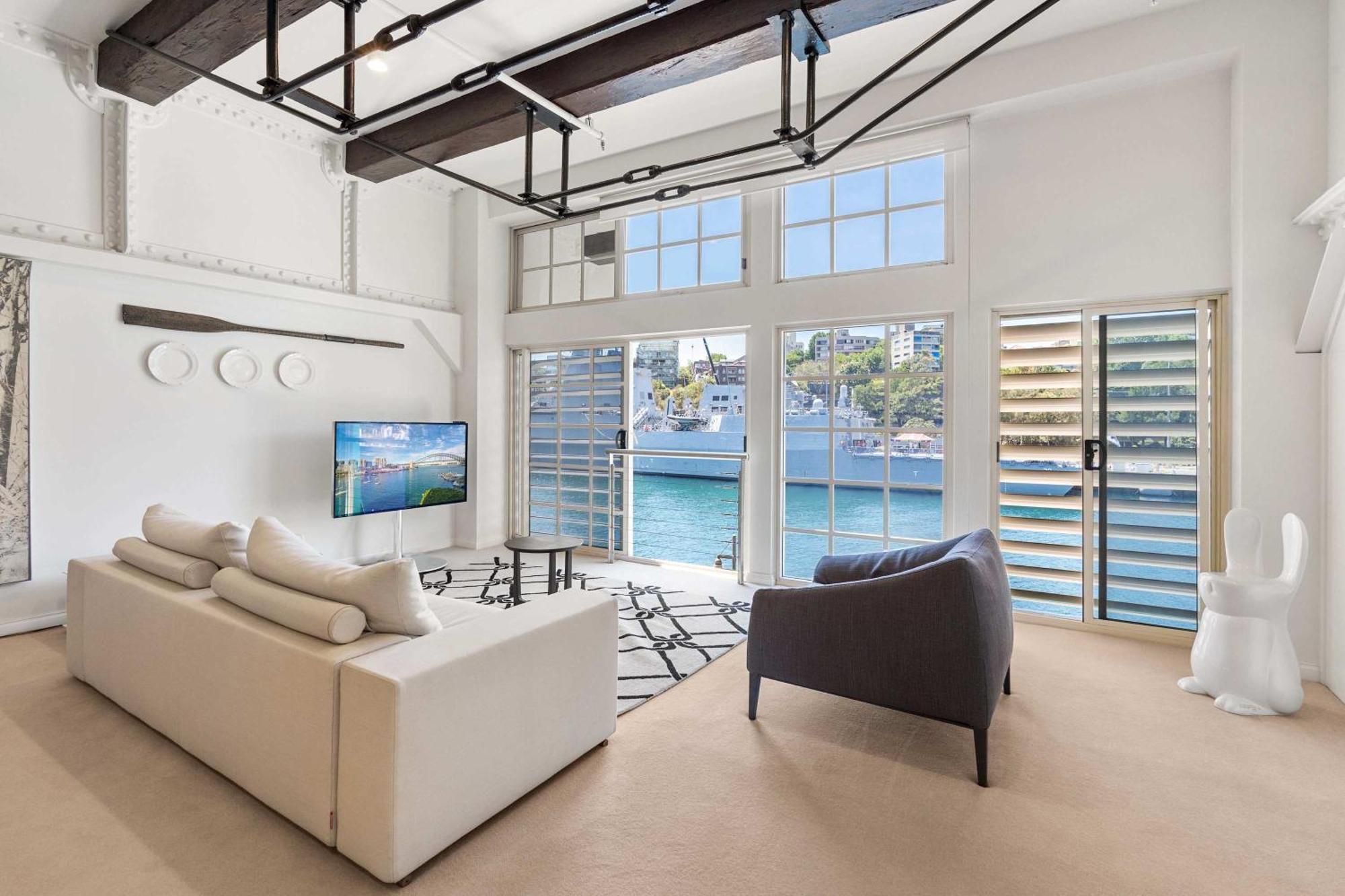 Spacious Waterfront Luxury At Woolloomooloo Wharf Appartement Sydney Buitenkant foto